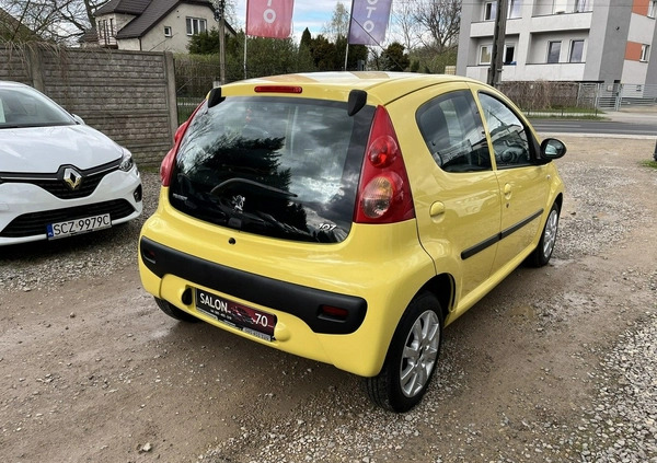 Peugeot 107 cena 10300 przebieg: 95000, rok produkcji 2009 z Reda małe 277